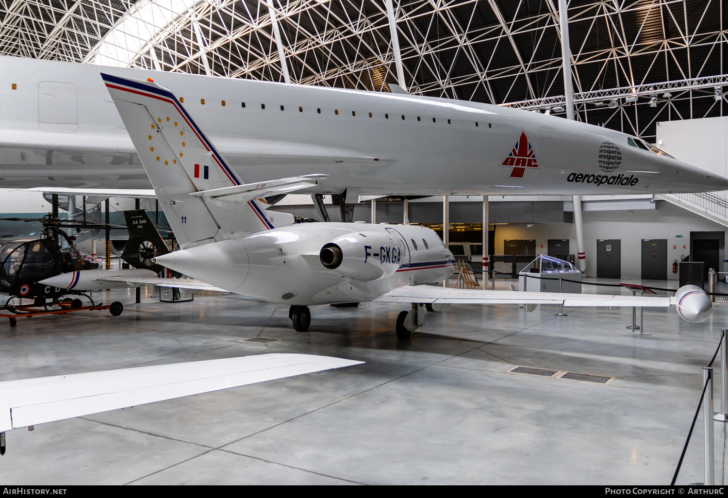 Aircraft Photo of F-GKGA | Aerospatiale SN-601 Corvette 100 | Airbus | AirHistory.net #397321