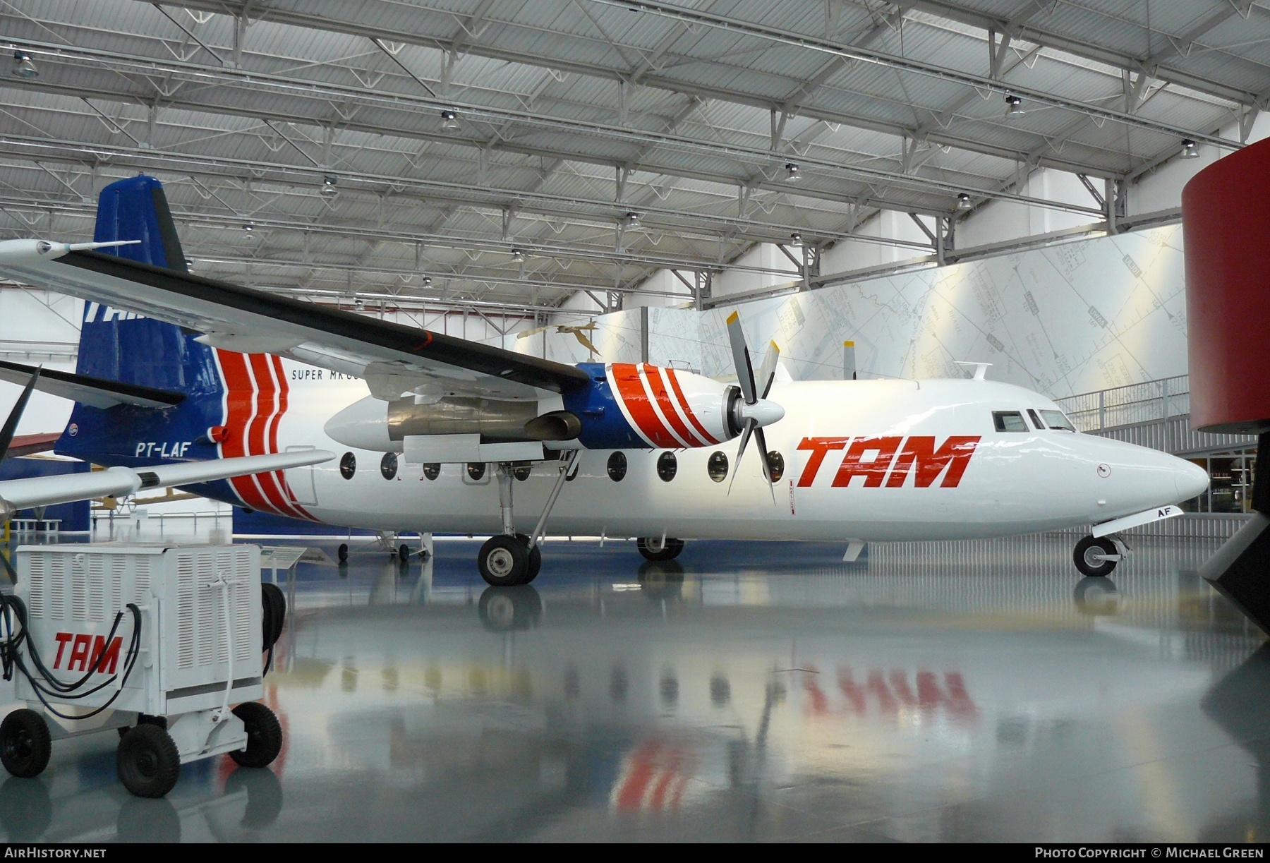 Aircraft Photo of PT-LAF | Fokker F27-100 Friendship | TAM Linhas Aéreas | AirHistory.net #397342