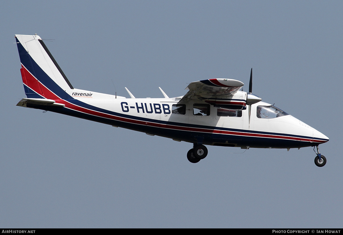 Aircraft Photo of G-HUBB | Partenavia P-68B Victor | Ravenair | AirHistory.net #397356
