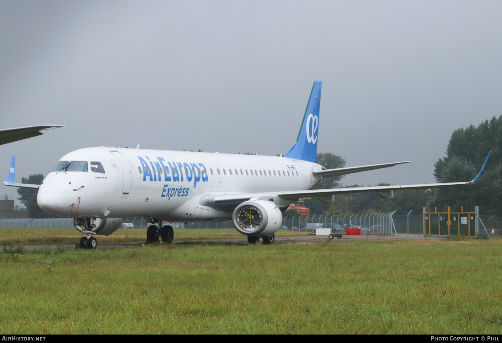 Aircraft Photo of ES-MET | Embraer 195LR (ERJ-190-200LR) | Air Europa Express | AirHistory.net #397358