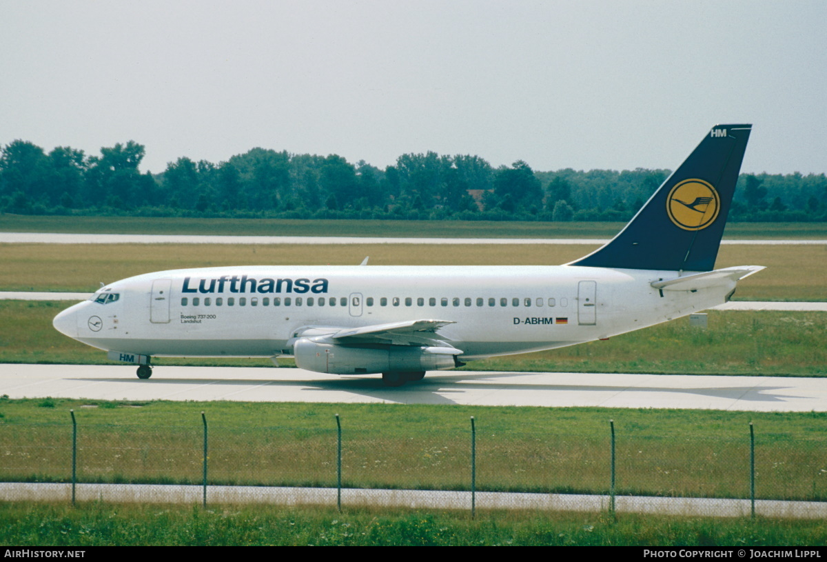 Aircraft Photo of D-ABHM | Boeing 737-230/Adv | Lufthansa | AirHistory.net #397370