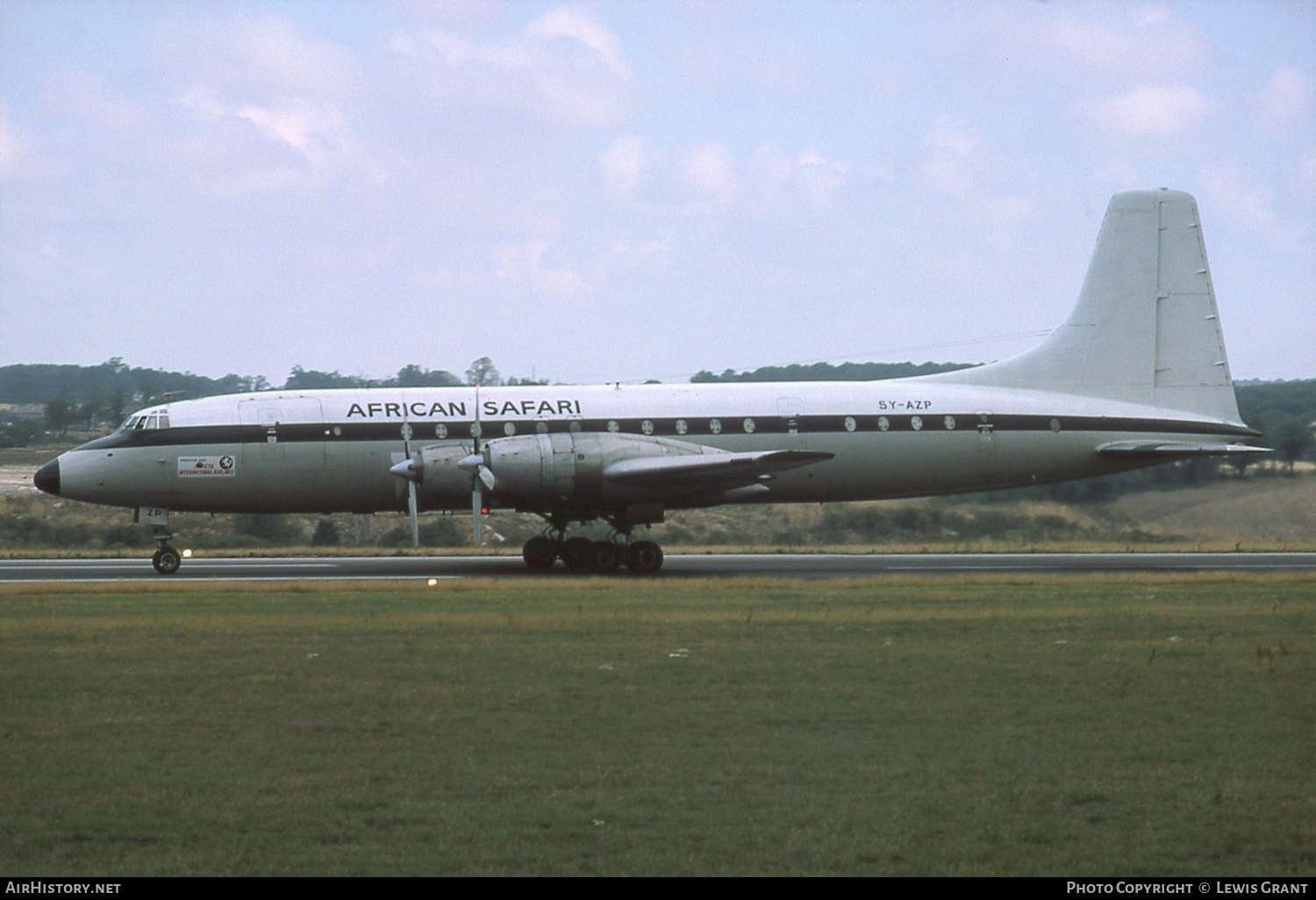 Aircraft Photo of 5Y-AZP | Bristol 175 Britannia 308F | African Safari Airways - ASA | AirHistory.net #397375
