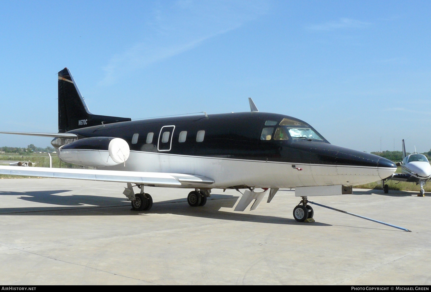 Aircraft Photo of N670C | North American Rockwell NA-380 Sabreliner 75A | AirHistory.net #397386