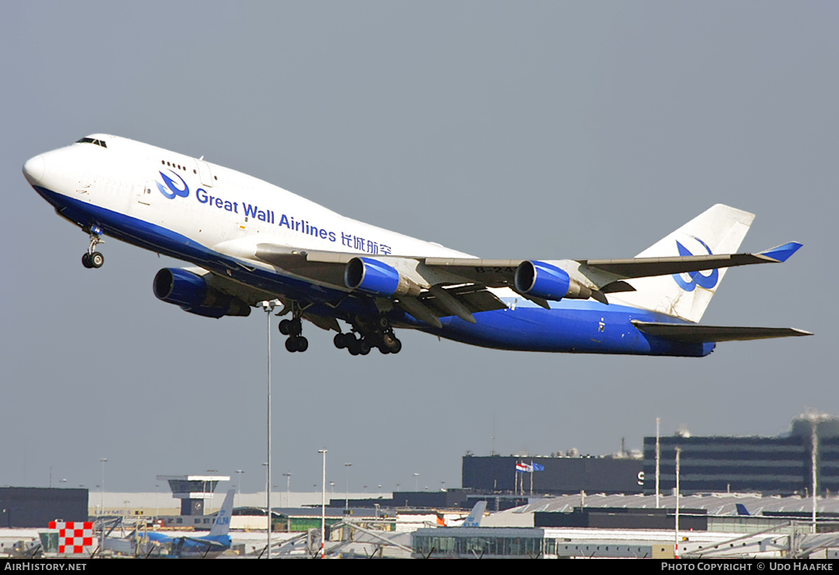 Aircraft Photo of B-2430 | Boeing 747-412(BCF) | Great Wall Airlines | AirHistory.net #397392