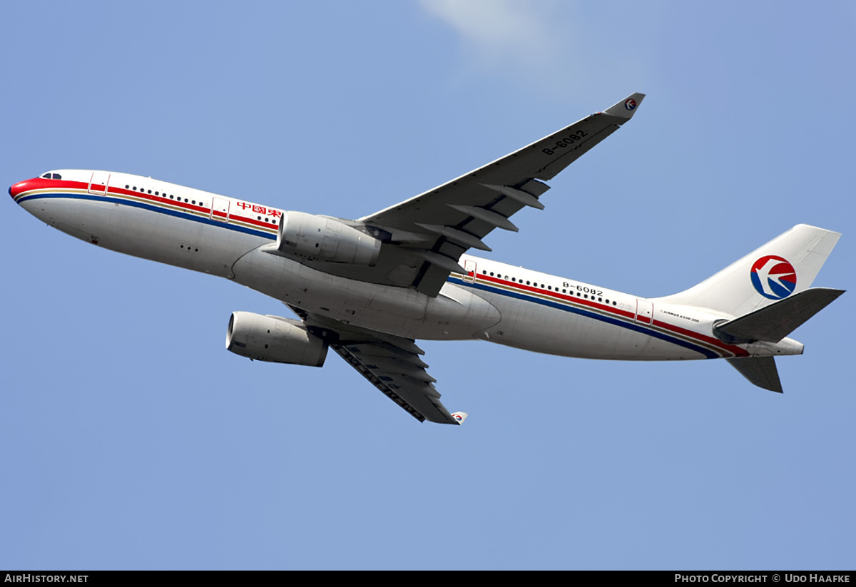 Aircraft Photo of B-6082 | Airbus A330-243 | China Eastern Airlines | AirHistory.net #397393