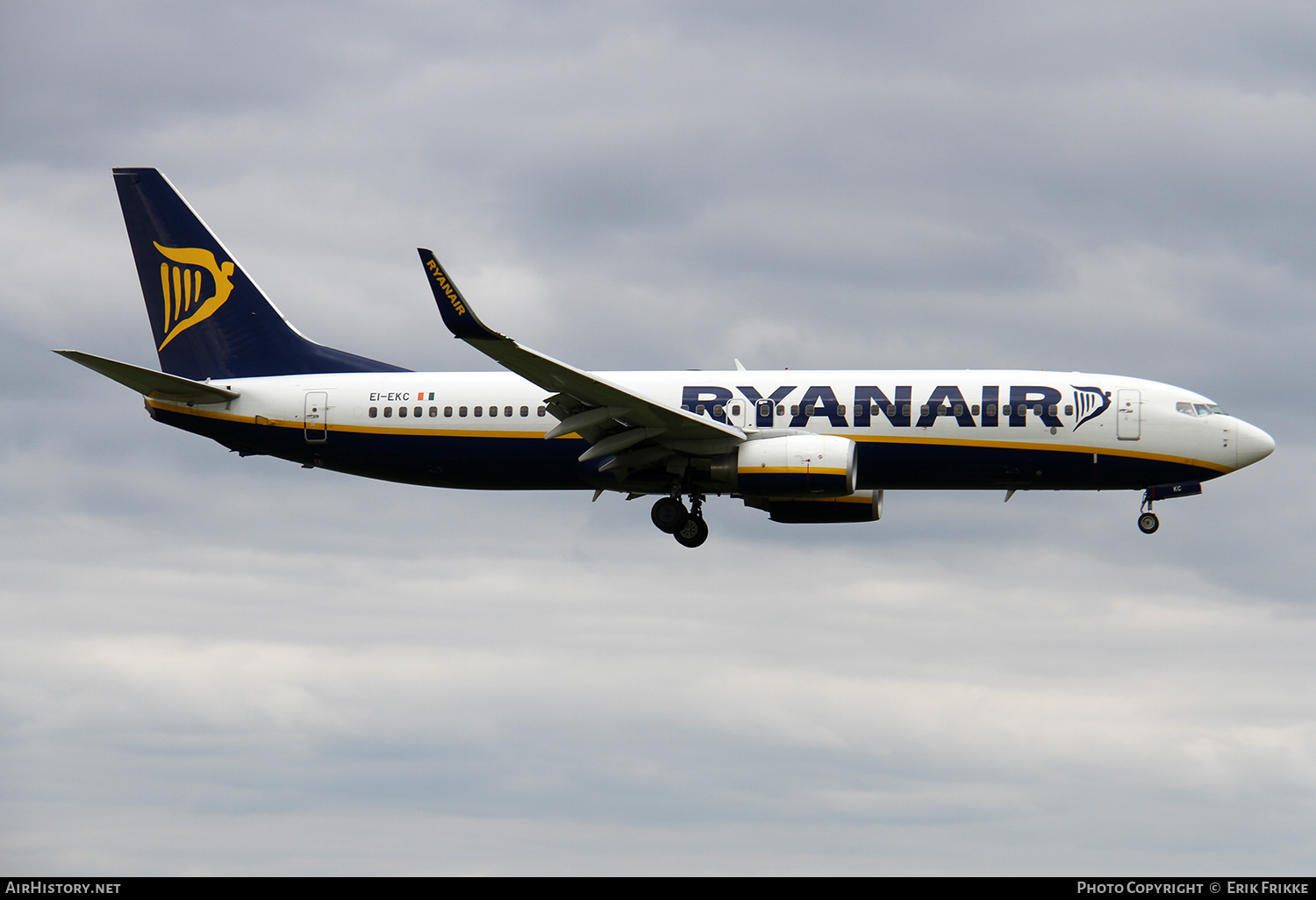 Aircraft Photo of EI-EKC | Boeing 737-8AS | Ryanair | AirHistory.net #397411