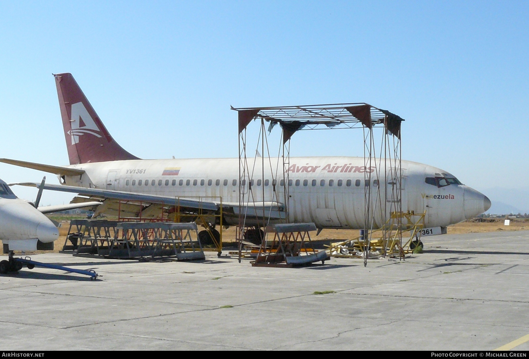 Aircraft Photo of YV1361 | Boeing 737-2H4 | Avior Airlines | AirHistory.net #397419