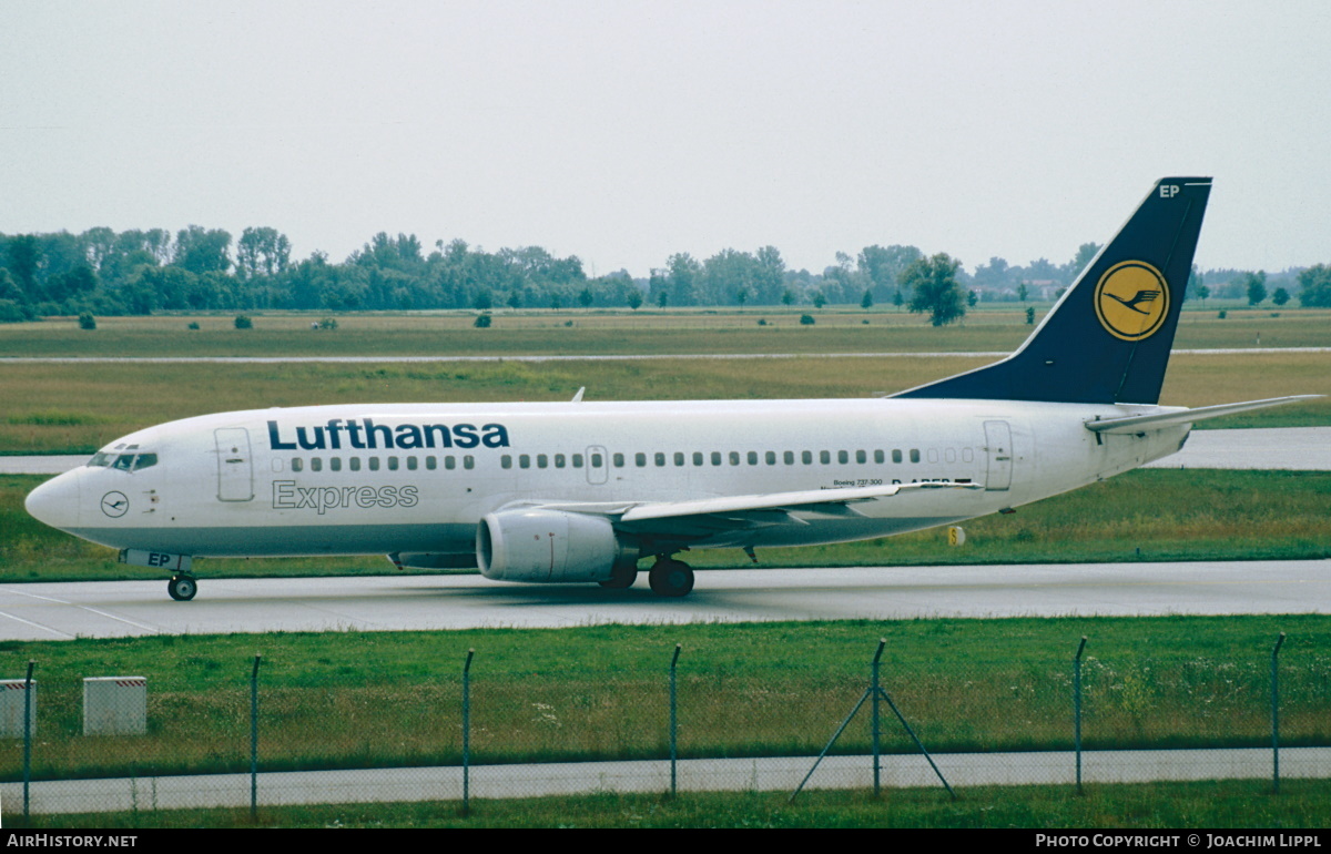 Aircraft Photo of D-ABEP | Boeing 737-330 | Lufthansa Express | AirHistory.net #397421