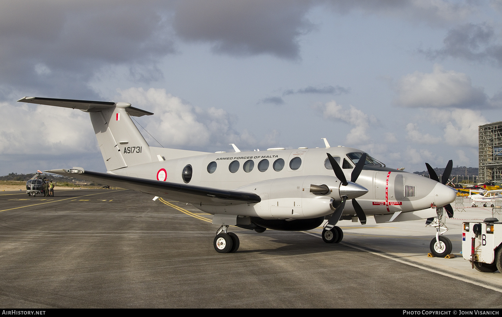 Aircraft Photo of AS1731 | Beechcraft 250 King Air (200GT) | Malta - Air Force | AirHistory.net #397424