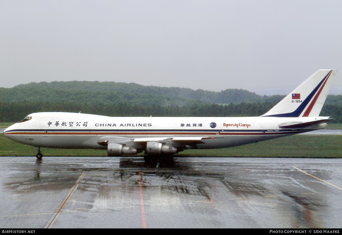 Aircraft Photo of B-1894 | Boeing 747-209F/SCD | China Airlines Cargo | AirHistory.net #397431