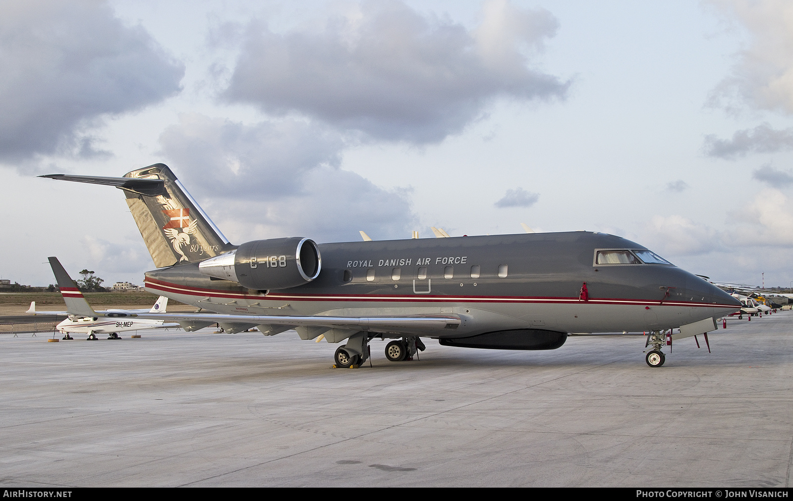 Aircraft Photo of C-168 | Bombardier Challenger 604 (CL-600-2B16) | Denmark - Air Force | AirHistory.net #397441