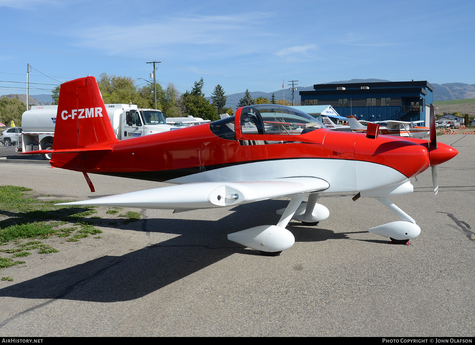 Aircraft Photo of C-FZMR | Van's RV-7A | AirHistory.net #397450