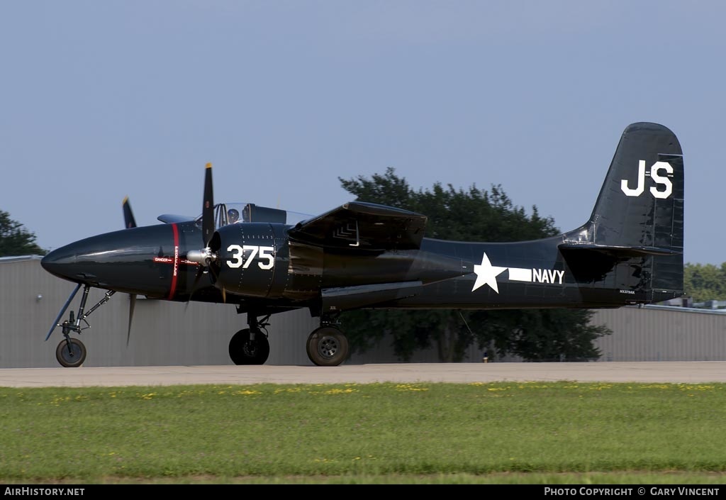 Aircraft Photo of N379AK | Grumman F7F-3N Tigercat | USA - Navy | AirHistory.net #397467