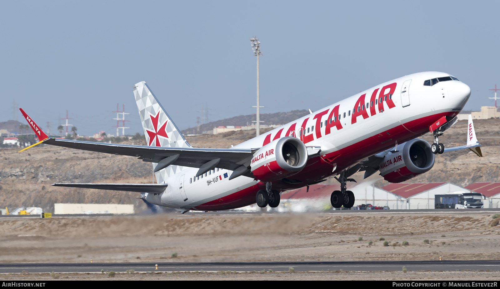 Aircraft Photo of 9H-VUF | Boeing 737-8200 Max 200 | Malta Air | AirHistory.net #397468