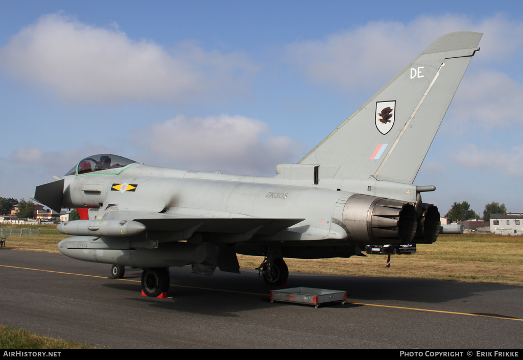 Aircraft Photo of ZK305 | Eurofighter EF-2000 Typhoon FGR4 | UK - Air Force | AirHistory.net #397470