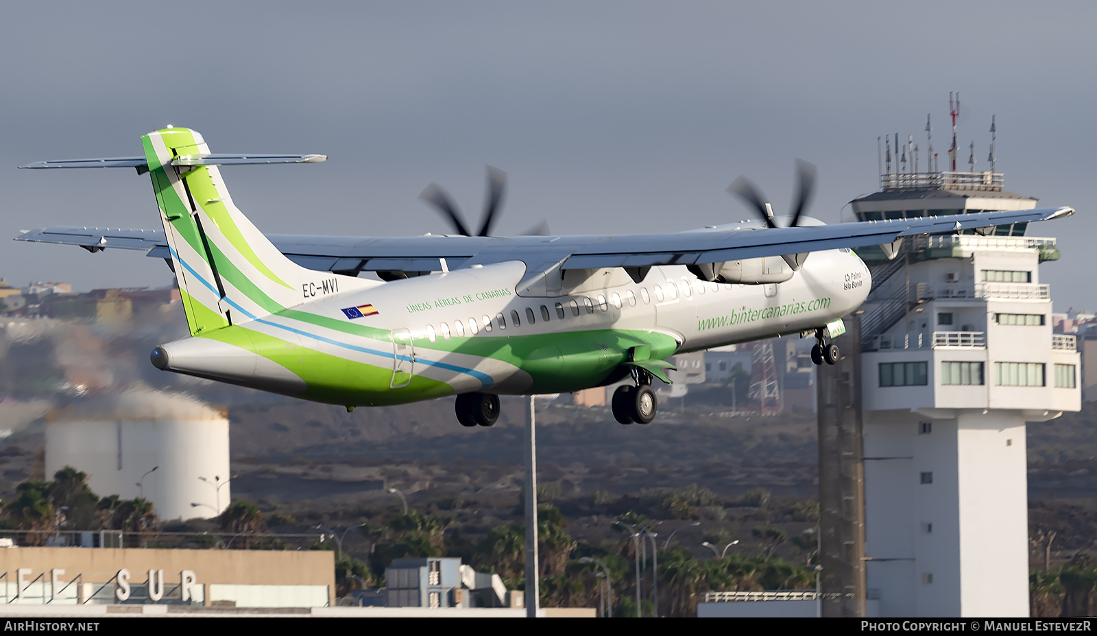 Aircraft Photo of EC-MVI | ATR ATR-72-600 (ATR-72-212A) | Binter Canarias | AirHistory.net #397475