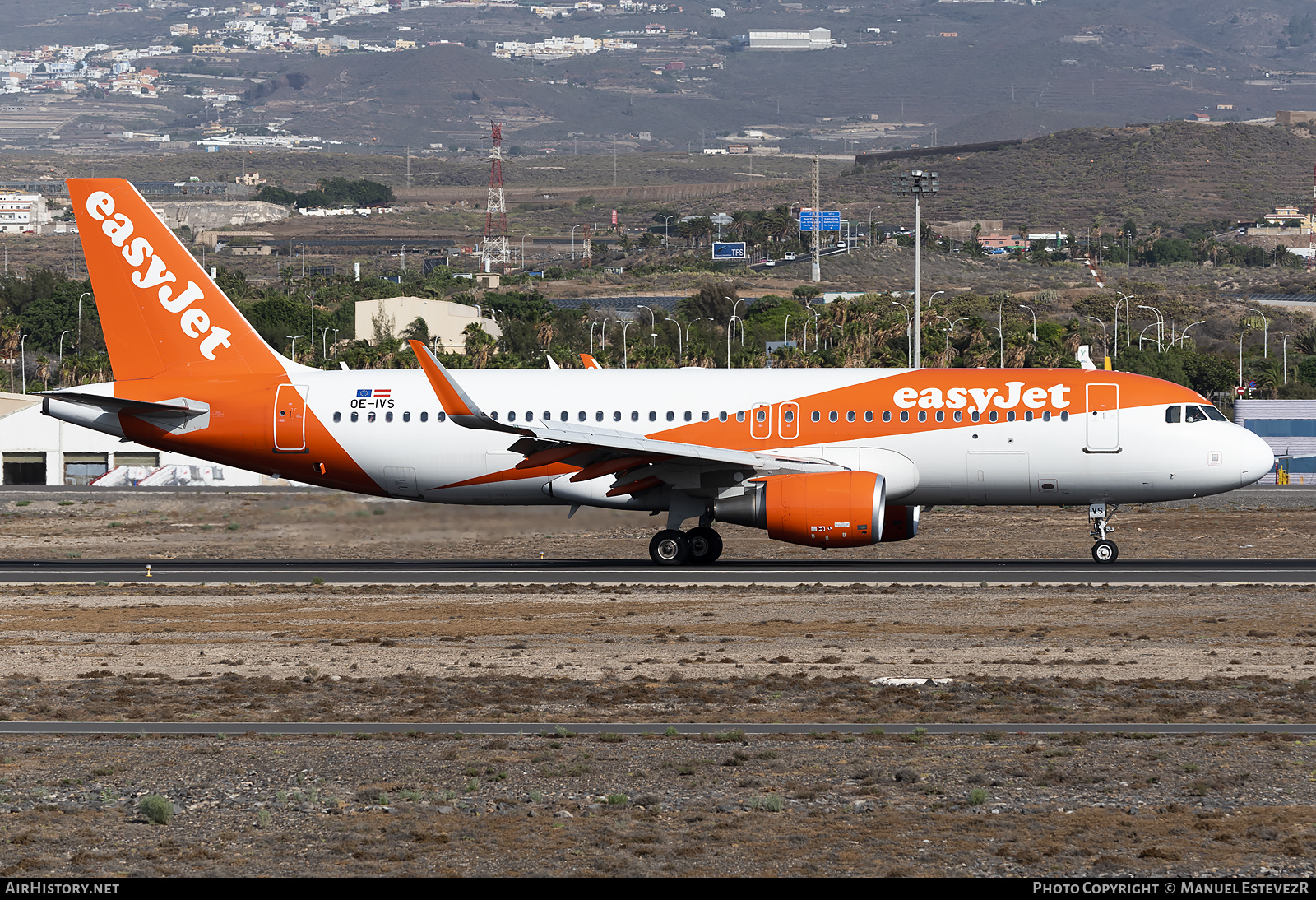 Aircraft Photo of OE-IVS | Airbus A320-214 | EasyJet | AirHistory.net #397484