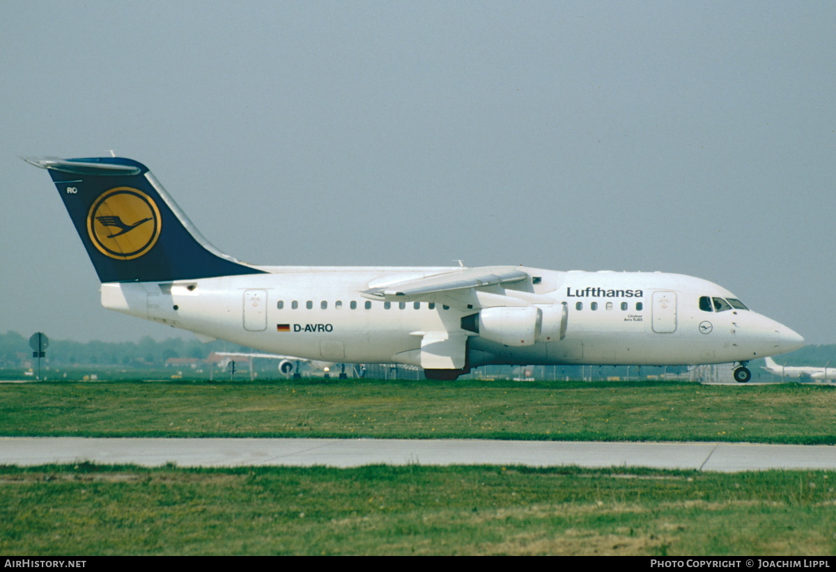 Aircraft Photo of D-AVRO | British Aerospace Avro 146-RJ85 | Lufthansa | AirHistory.net #397487