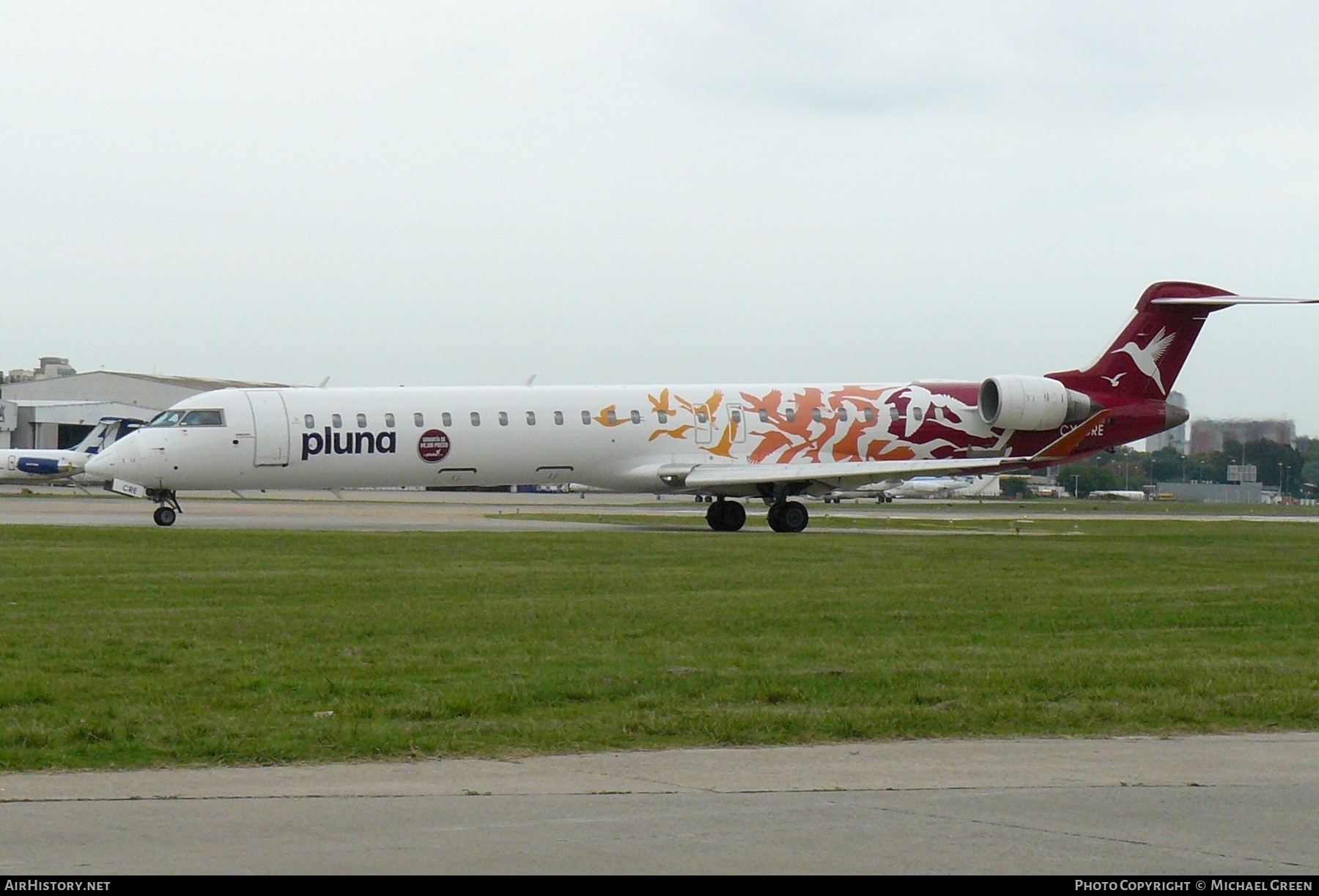 Aircraft Photo of CX-CRE | Bombardier CRJ-900 NG (CL-600-2D24) | PLUNA Líneas Aéreas Uruguayas | AirHistory.net #397509