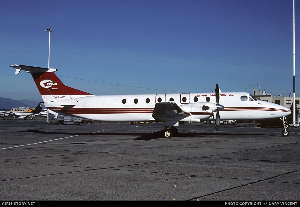 Aircraft Photo of C-FCMV | Beech 1900C-1 | Central Mountain Air - CMA | AirHistory.net #397518
