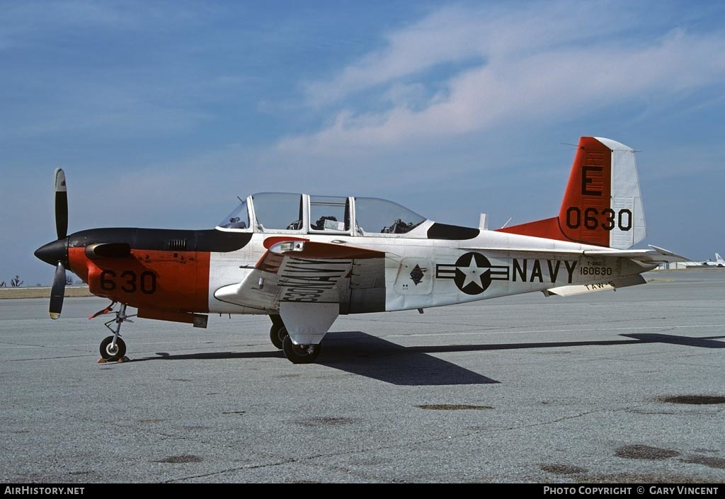 Aircraft Photo of 160630 | Beech T-34C Turbo Mentor (45) | USA - Navy | AirHistory.net #397522