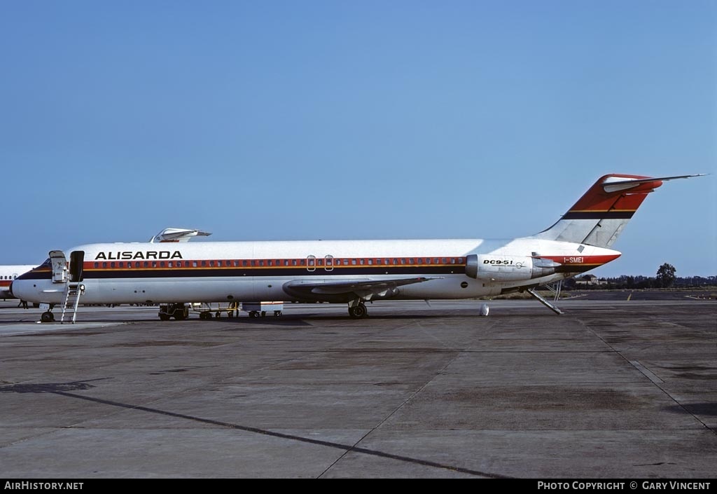 Aircraft Photo of I-SMEI | McDonnell Douglas DC-9-51 | Alisarda | AirHistory.net #397525