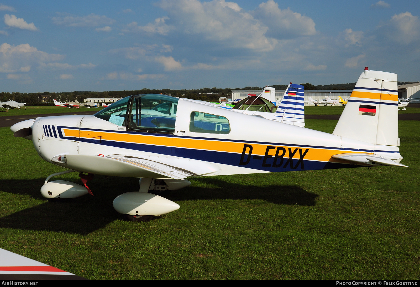 Aircraft Photo of D-EBXX | Grumman American AA-1B Trainer | AirHistory.net #397531