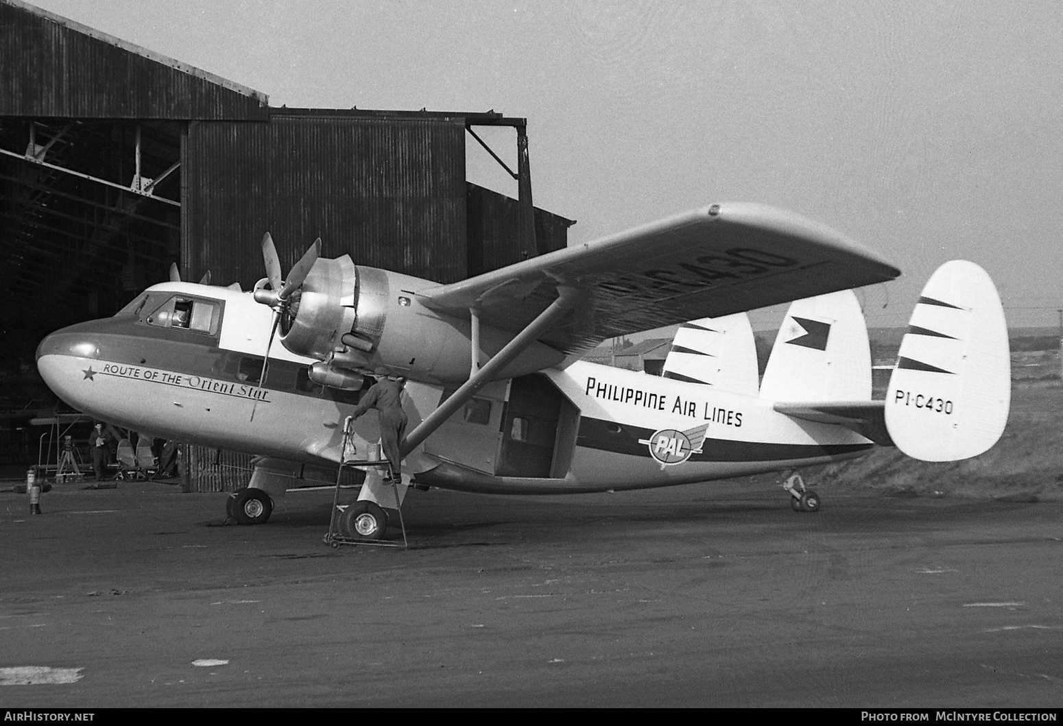 Aircraft Photo of PI-C430 | Scottish Aviation Twin Pioneer Series 1 | Philippine Air Lines - PAL | AirHistory.net #397545