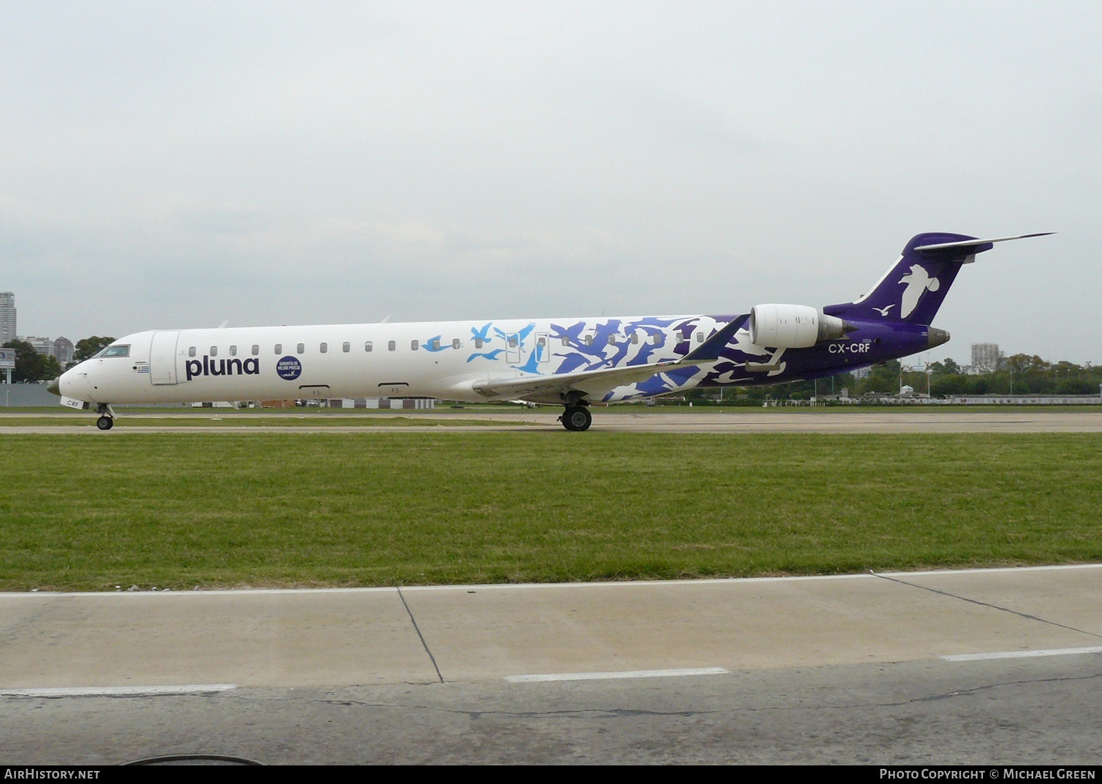 Aircraft Photo of CX-CRF | Bombardier CRJ-900 NG (CL-600-2D24) | PLUNA Líneas Aéreas Uruguayas | AirHistory.net #397552