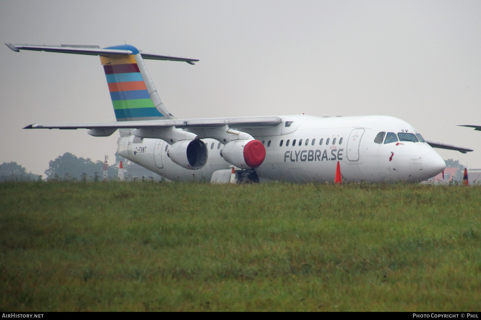 Aircraft Photo of C-FNWT | BAE Systems Avro 146-RJ100 | BRA - Braathens Regional Airlines | AirHistory.net #397567