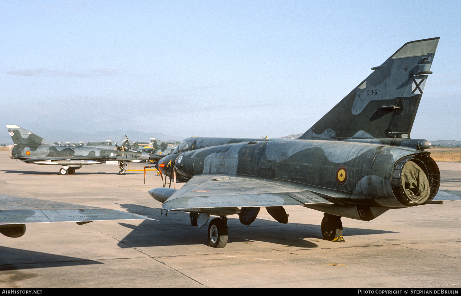 Aircraft Photo of C11-5 | Dassault Mirage IIIEE | Spain - Air Force | AirHistory.net #397590