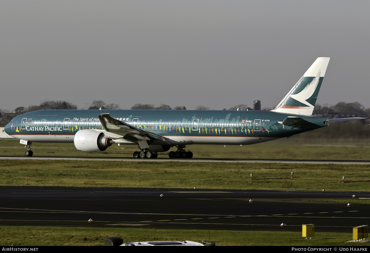 Aircraft Photo of B-KPB | Boeing 777-367/ER | Cathay Pacific Airways | AirHistory.net #397604