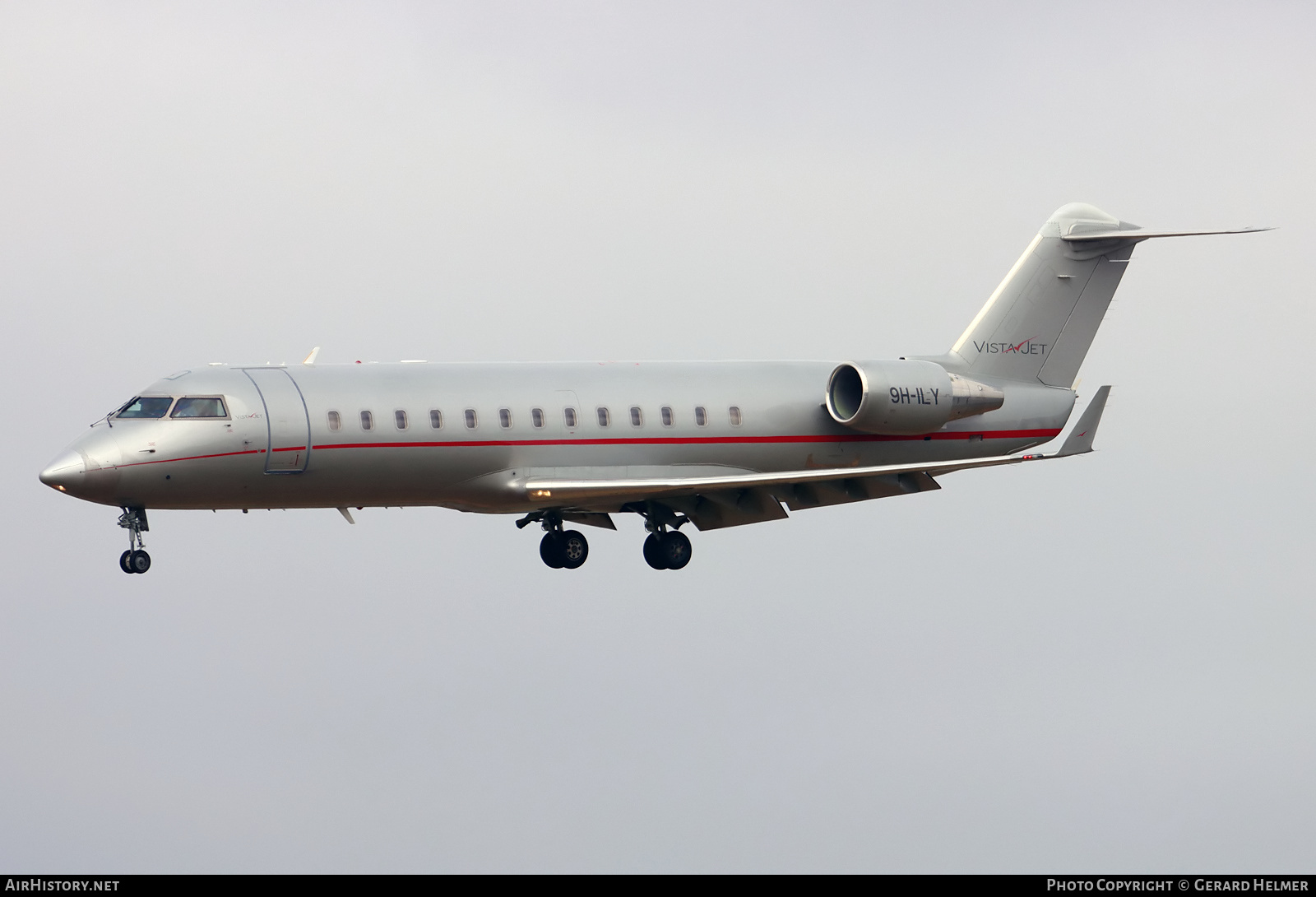 Aircraft Photo of 9H-ILY | Bombardier Challenger 850 (CRJ-200SE/CL-600-2B19) | VistaJet | AirHistory.net #397606