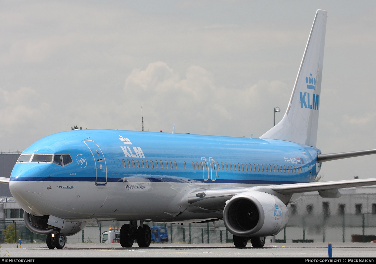 Aircraft Photo of PH-BXD | Boeing 737-8K2 | KLM - Royal Dutch Airlines | AirHistory.net #397630