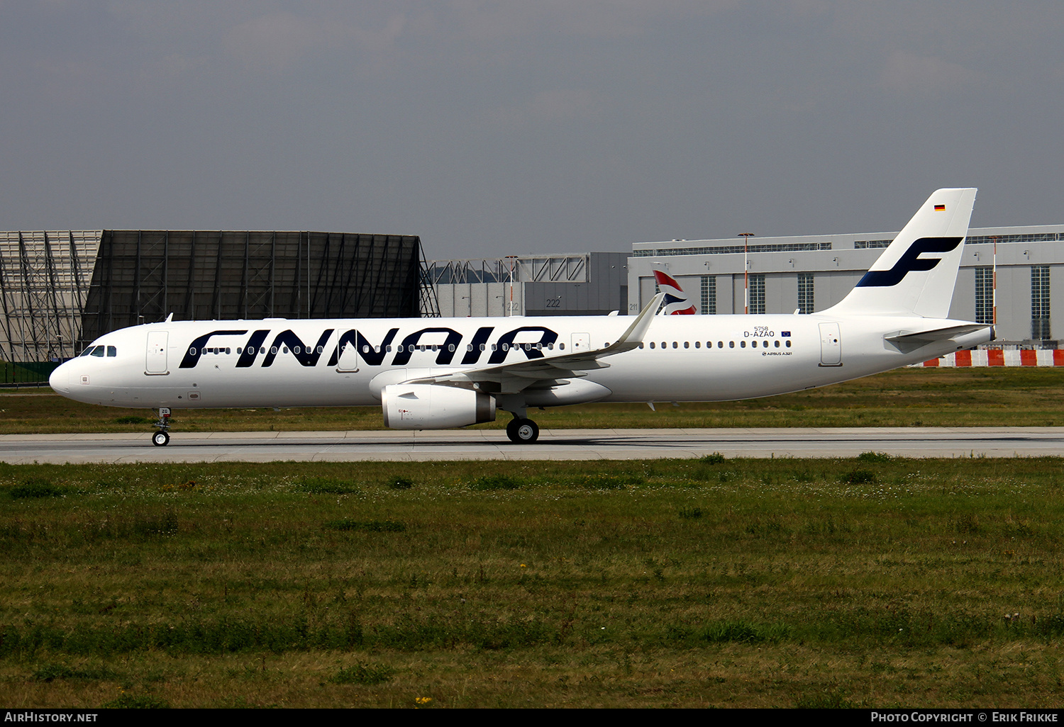 Aircraft Photo of D-AZAO | Airbus A321-231 | Finnair | AirHistory.net #397665