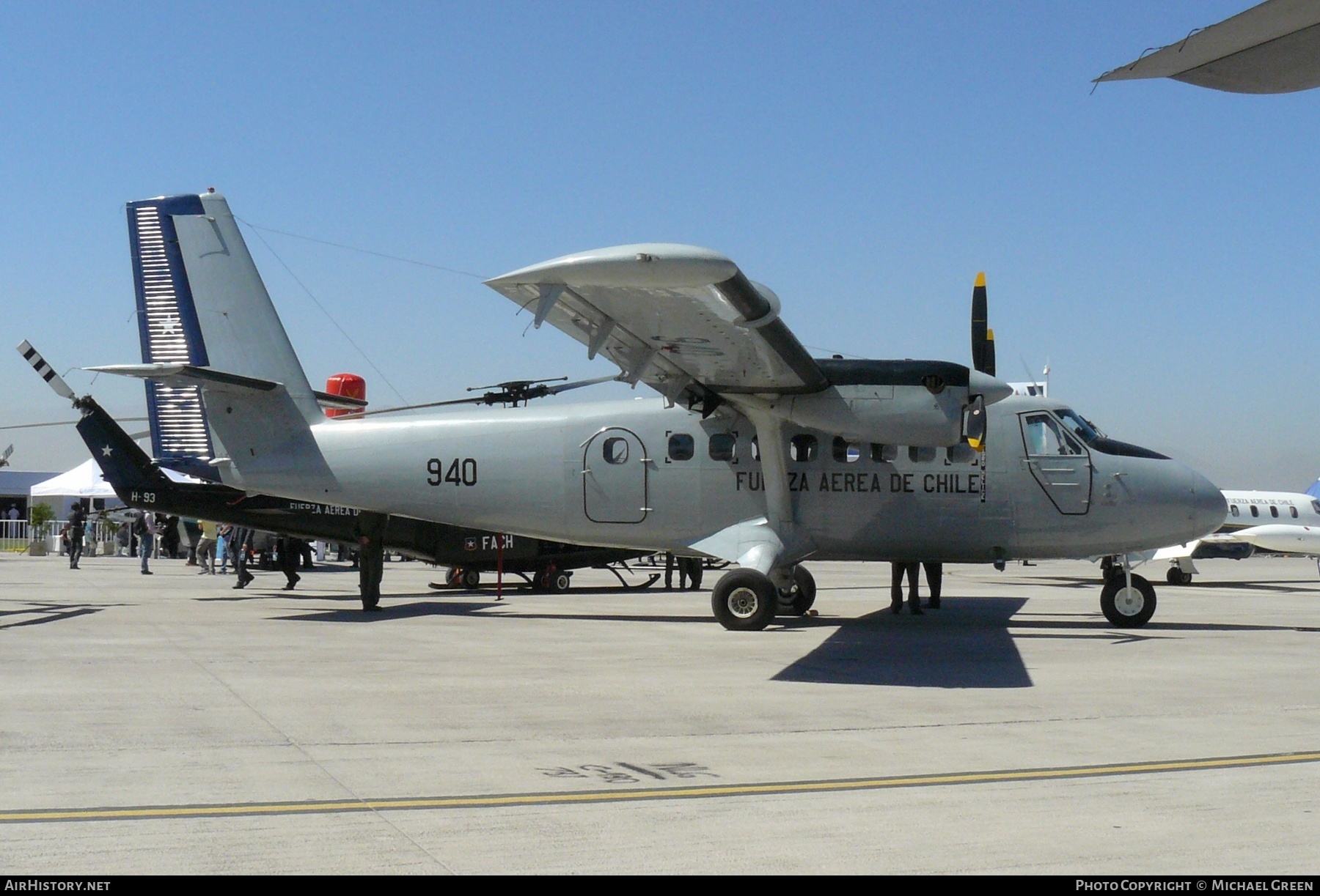 Aircraft Photo of 940 | De Havilland Canada DHC-6-100 Twin Otter | Chile - Air Force | AirHistory.net #397679
