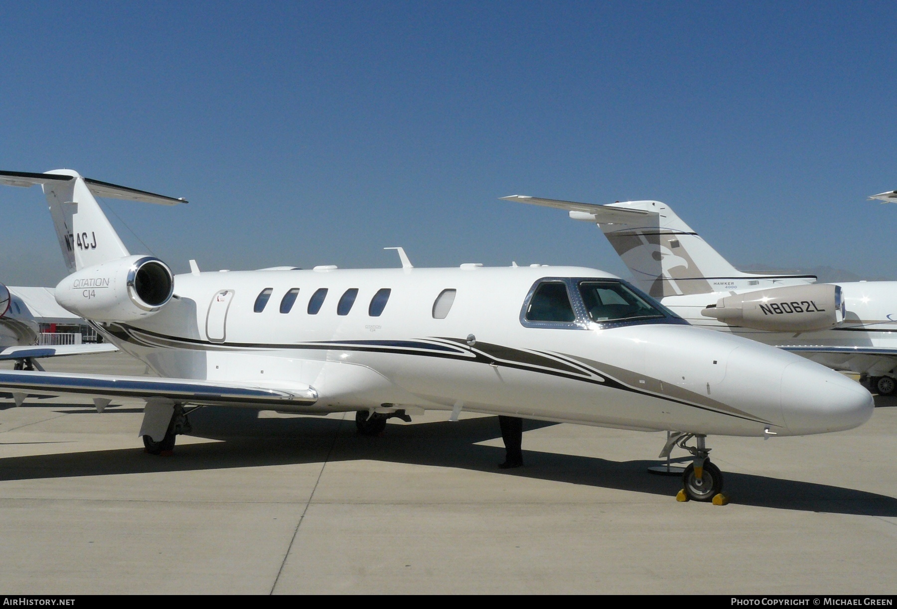 Aircraft Photo of N74CJ | Cessna 525C CitationJet CJ4 | AirHistory.net #397690