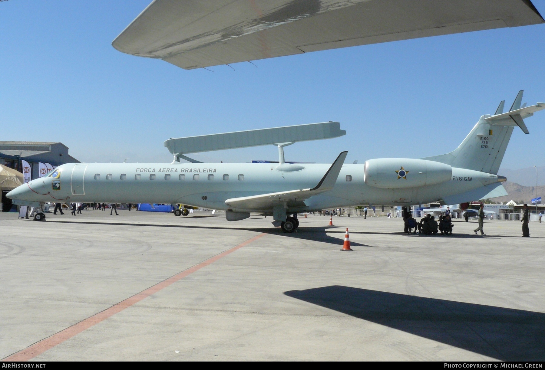 Aircraft Photo of 6701 | Embraer E-99 (EMB-145SA) | Brazil - Air Force | AirHistory.net #397693