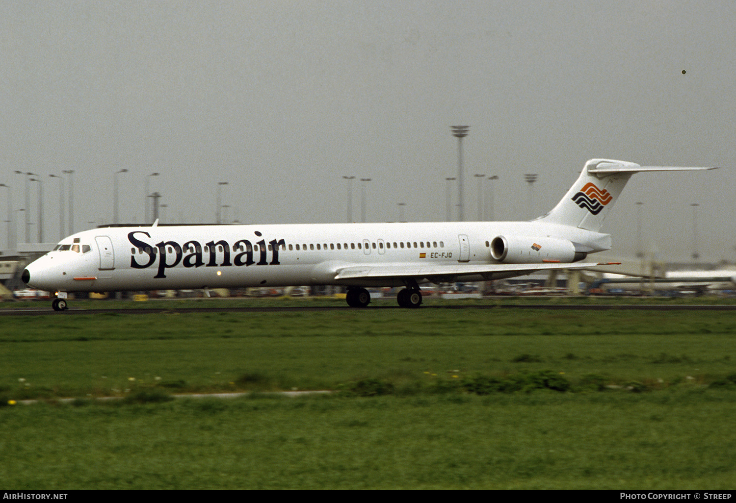 Aircraft Photo of EC-FJQ | McDonnell Douglas MD-82 (DC-9-82) | Spanair | AirHistory.net #397701