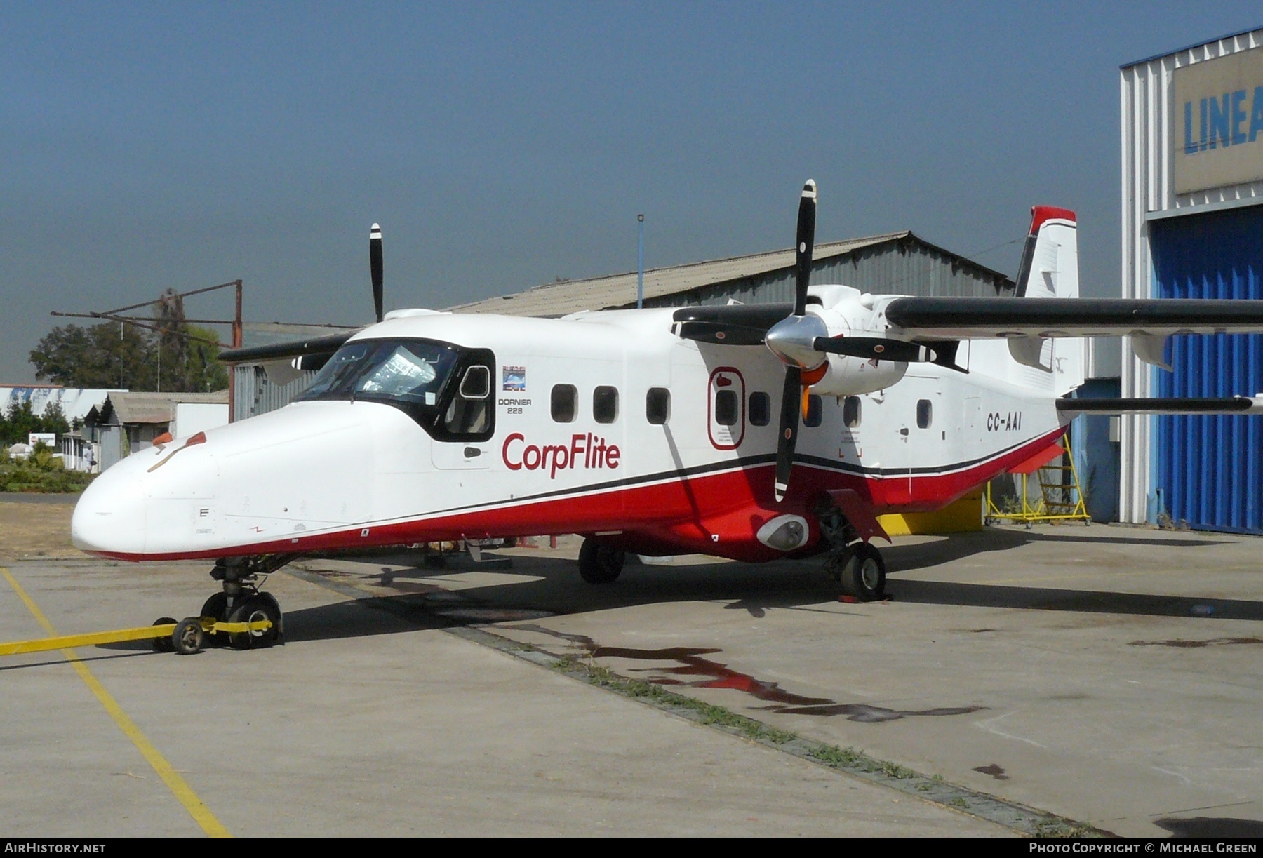 Aircraft Photo of CC-AAI | Dornier 228-202K | CorpFlite | AirHistory.net #397707