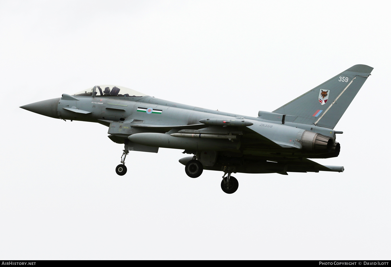 Aircraft Photo of ZK359 | Eurofighter EF-2000 Typhoon FGR4 | UK - Air Force | AirHistory.net #397721