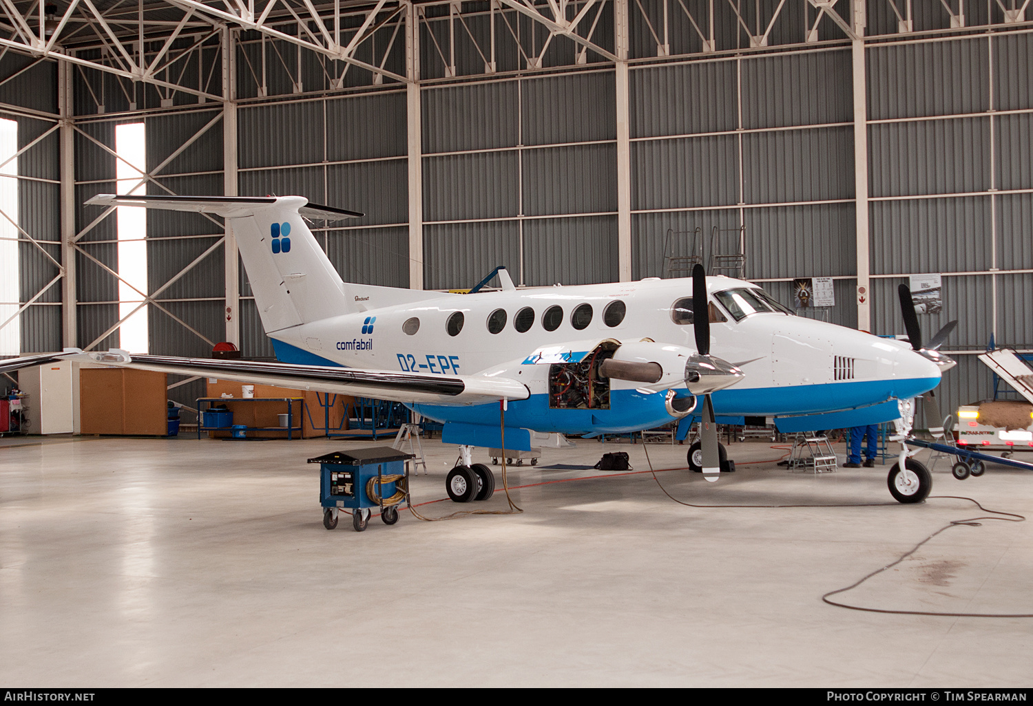 Aircraft Photo of D2-EPF | Beech B200 Super King Air | Comfabril | AirHistory.net #397735