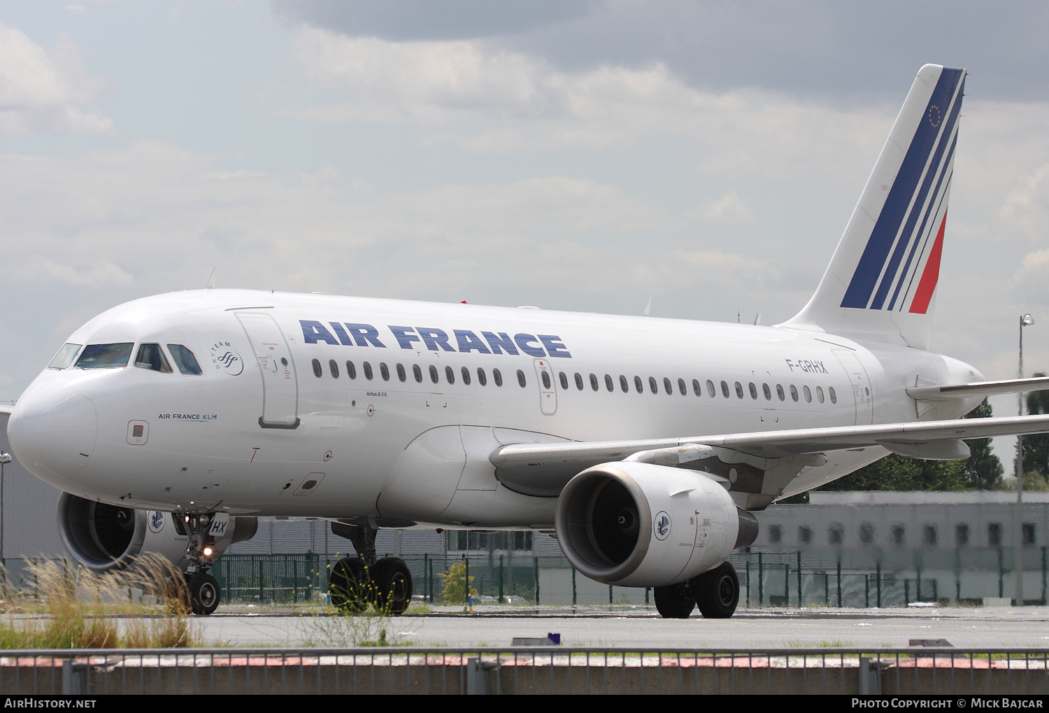 Aircraft Photo of F-GRHX | Airbus A319-111 | Air France | AirHistory.net #397742