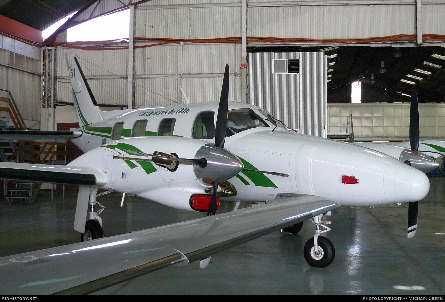 Aircraft Photo of C-51 | Piper PA-31T Cheyenne II | Chile - Carabineros | AirHistory.net #397749