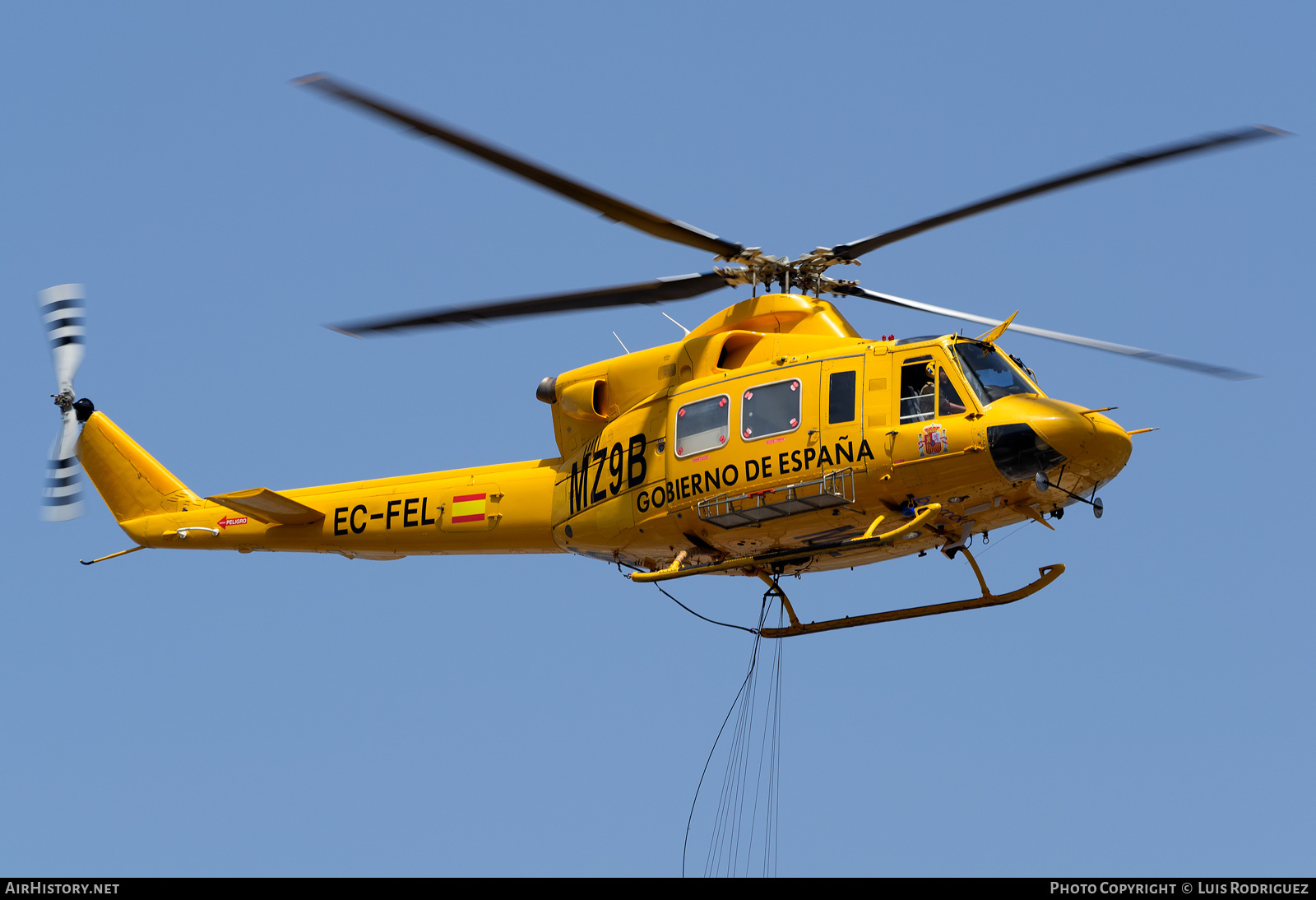 Aircraft Photo of EC-FEL | Bell 412SP | Babcock International | AirHistory.net #397757