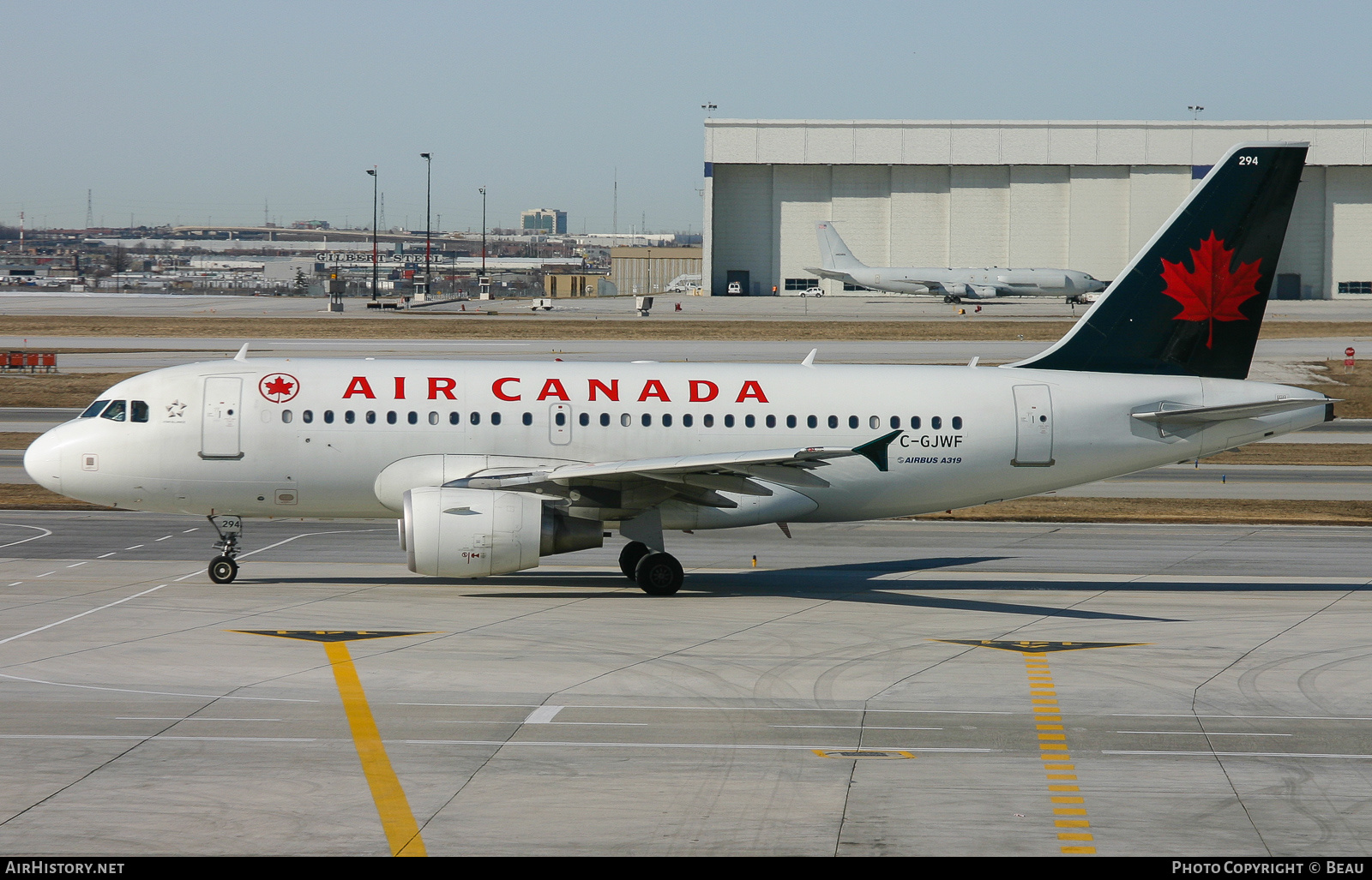 Aircraft Photo of C-GJWF | Airbus A319-112 | Air Canada | AirHistory.net #397758