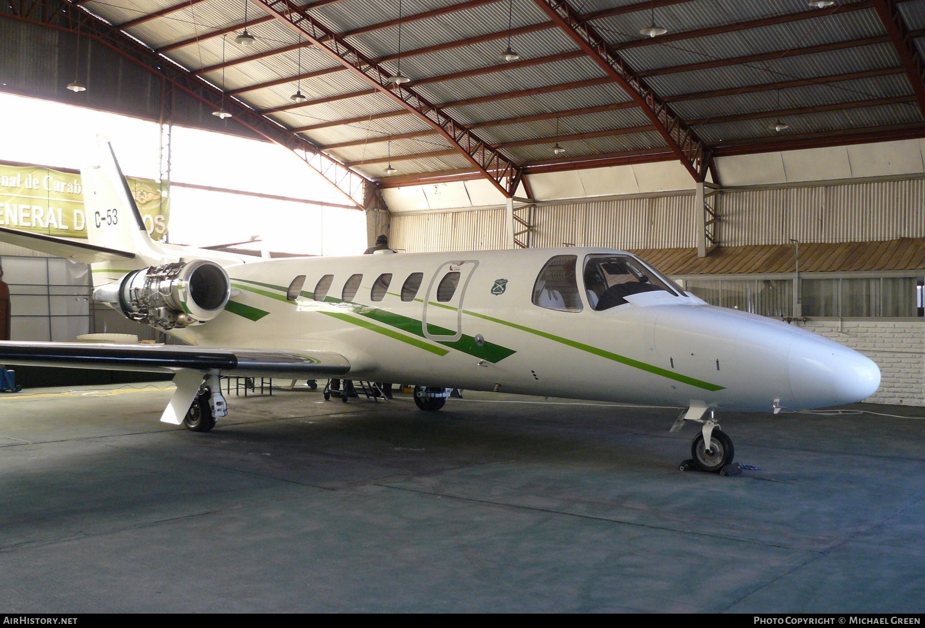Aircraft Photo of C-53 | Cessna 550 Citation Bravo | Chile - Carabineros | AirHistory.net #397763