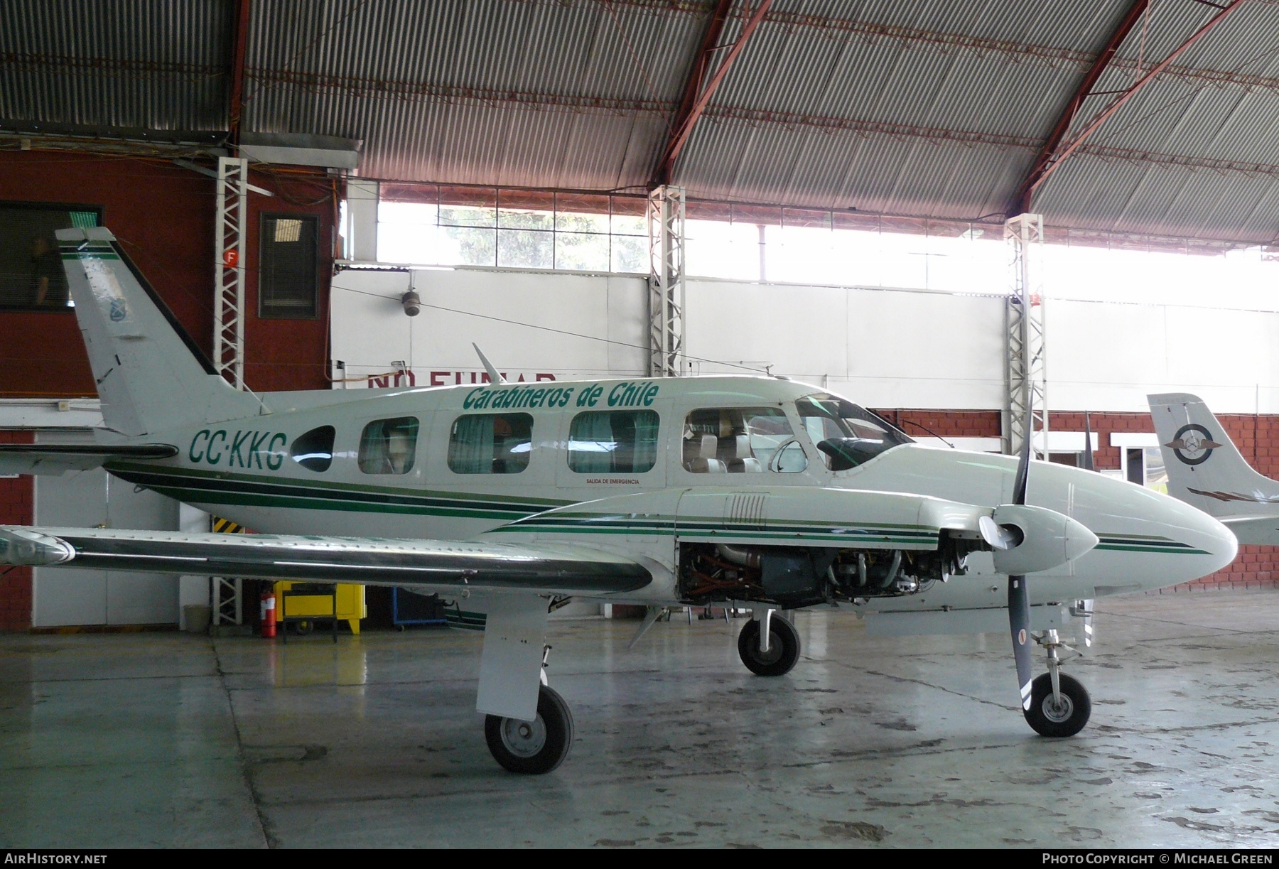 Aircraft Photo of CC-KKG | Piper PA-31-310 Navajo | Chile - Carabineros | AirHistory.net #397765