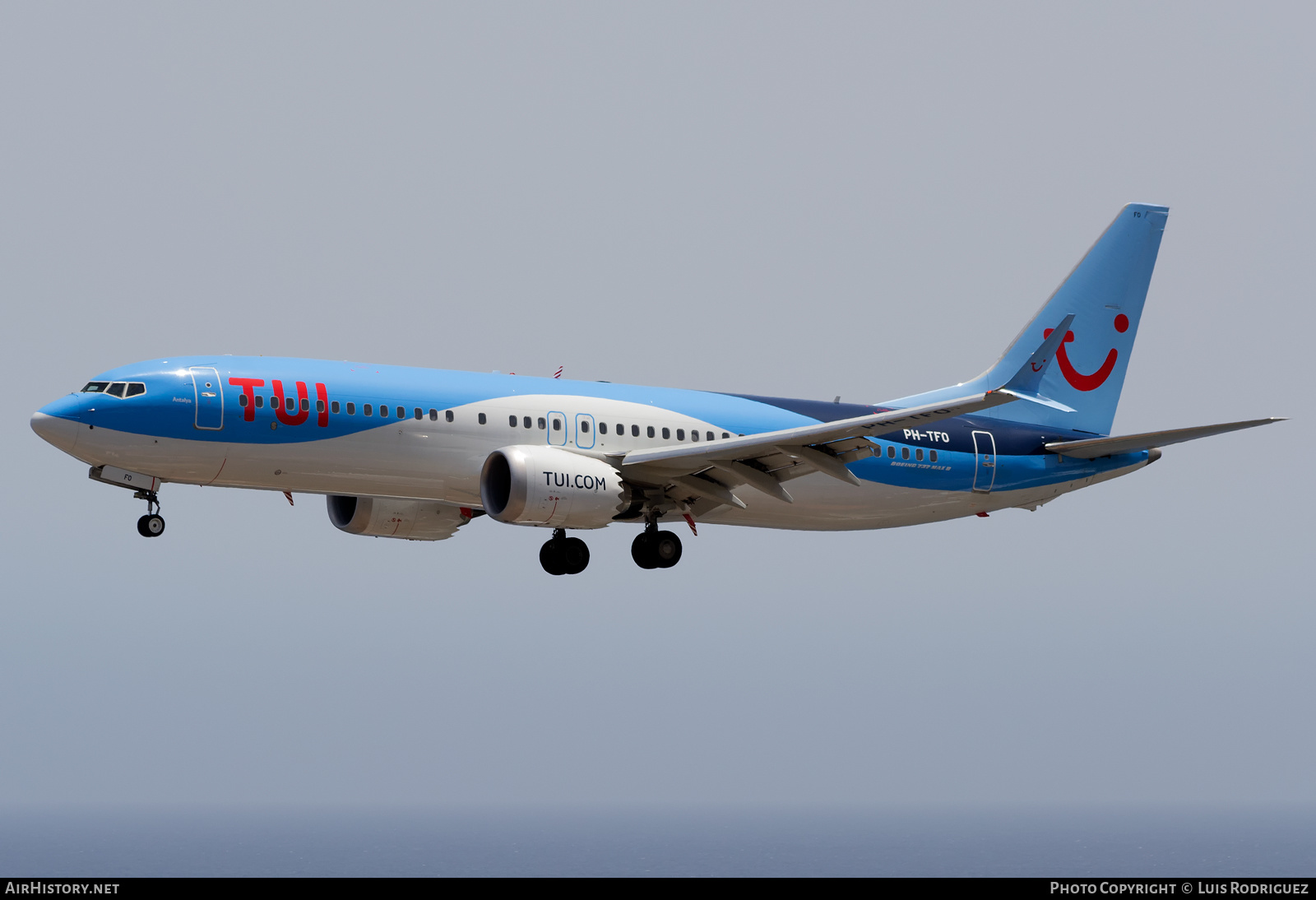 Aircraft Photo of PH-TFO | Boeing 737-8 Max 8 | TUI | AirHistory.net #397772