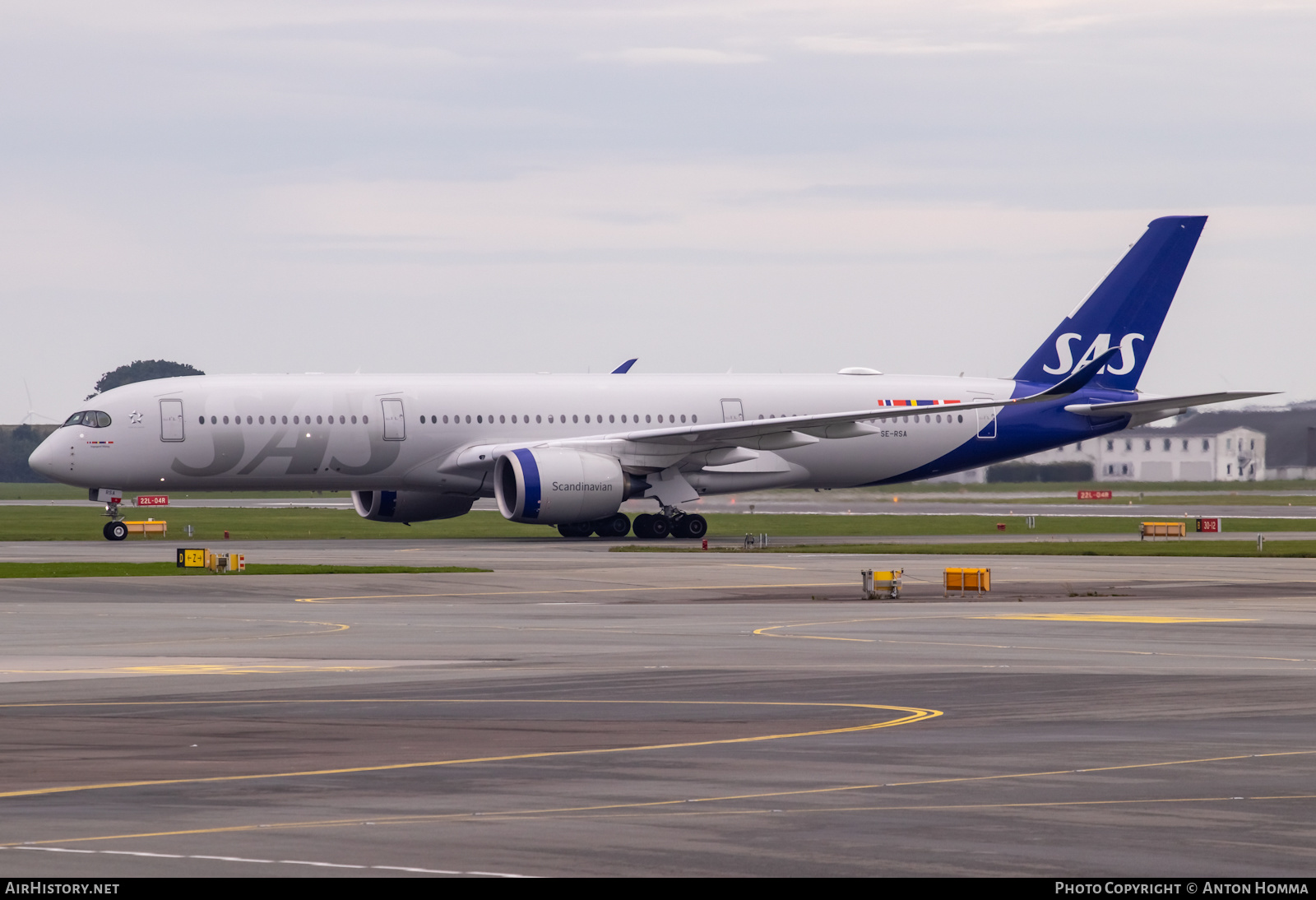 Aircraft Photo of SE-RSA | Airbus A350-941 | Scandinavian Airlines - SAS | AirHistory.net #397795